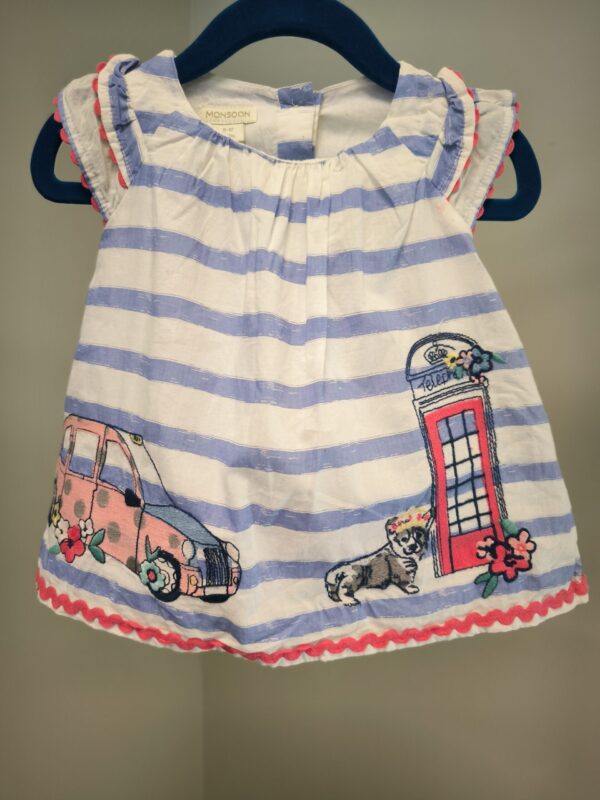 Monsoon kleit/pluus 6-12m