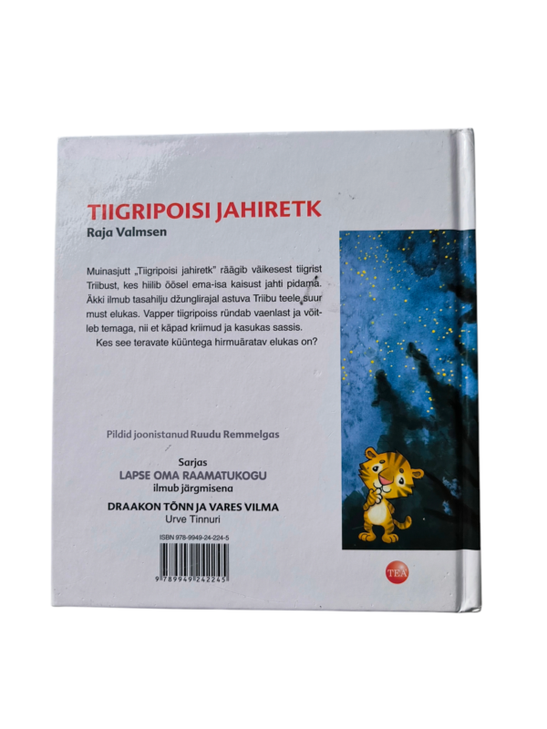 Raamat " Tiigripoisi jahiretk" - Image 2