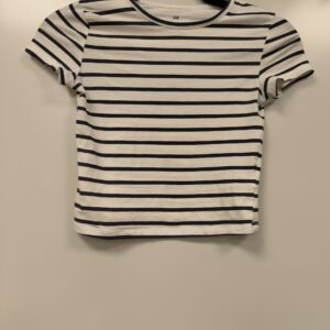 H&M triibuline t-särk suurus 134-140