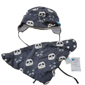 Breden paksem meriino müts ja sall suurus 41-43