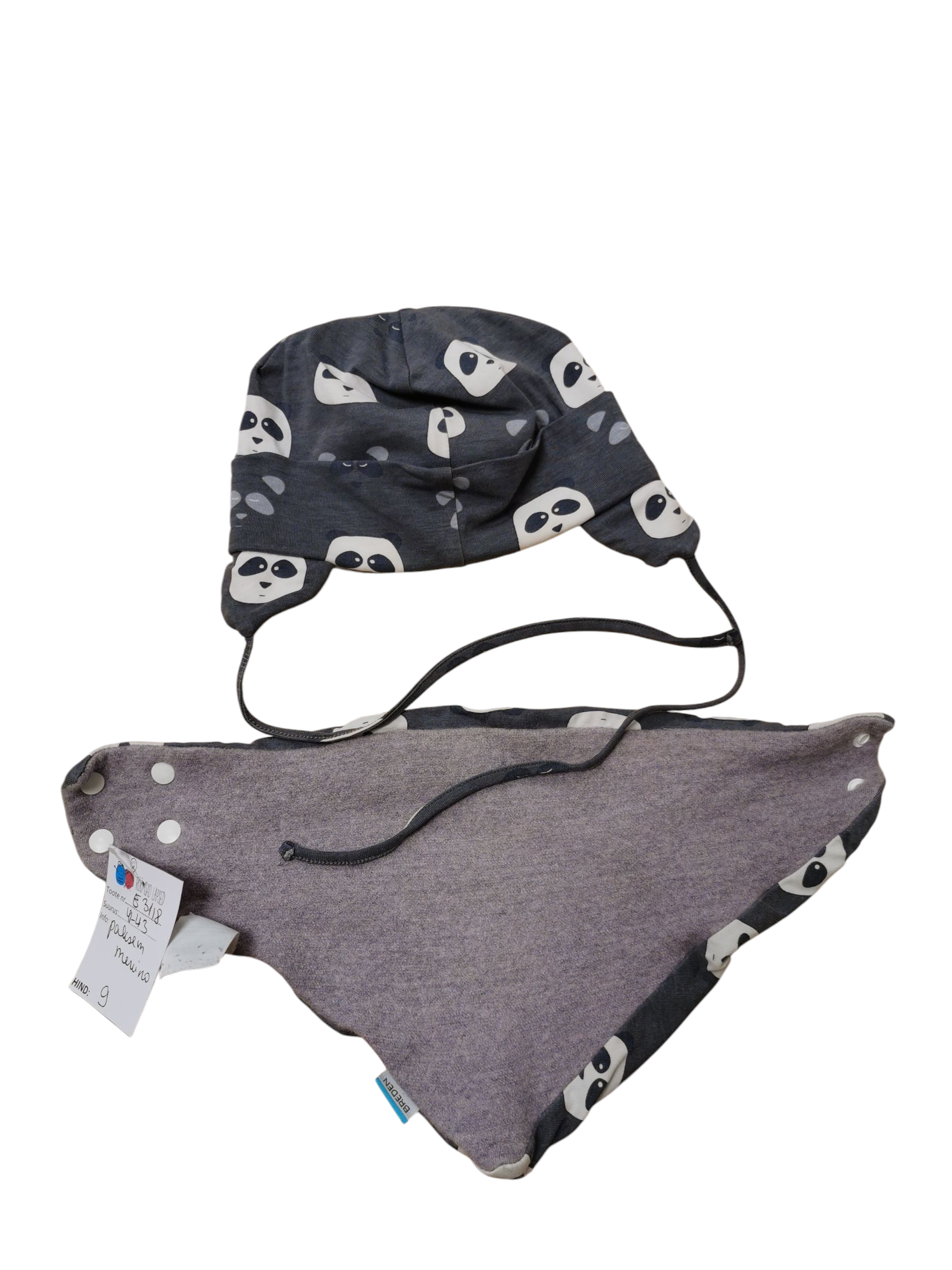 Breden paksem meriino müts ja sall suurus 41-43 - Image 2