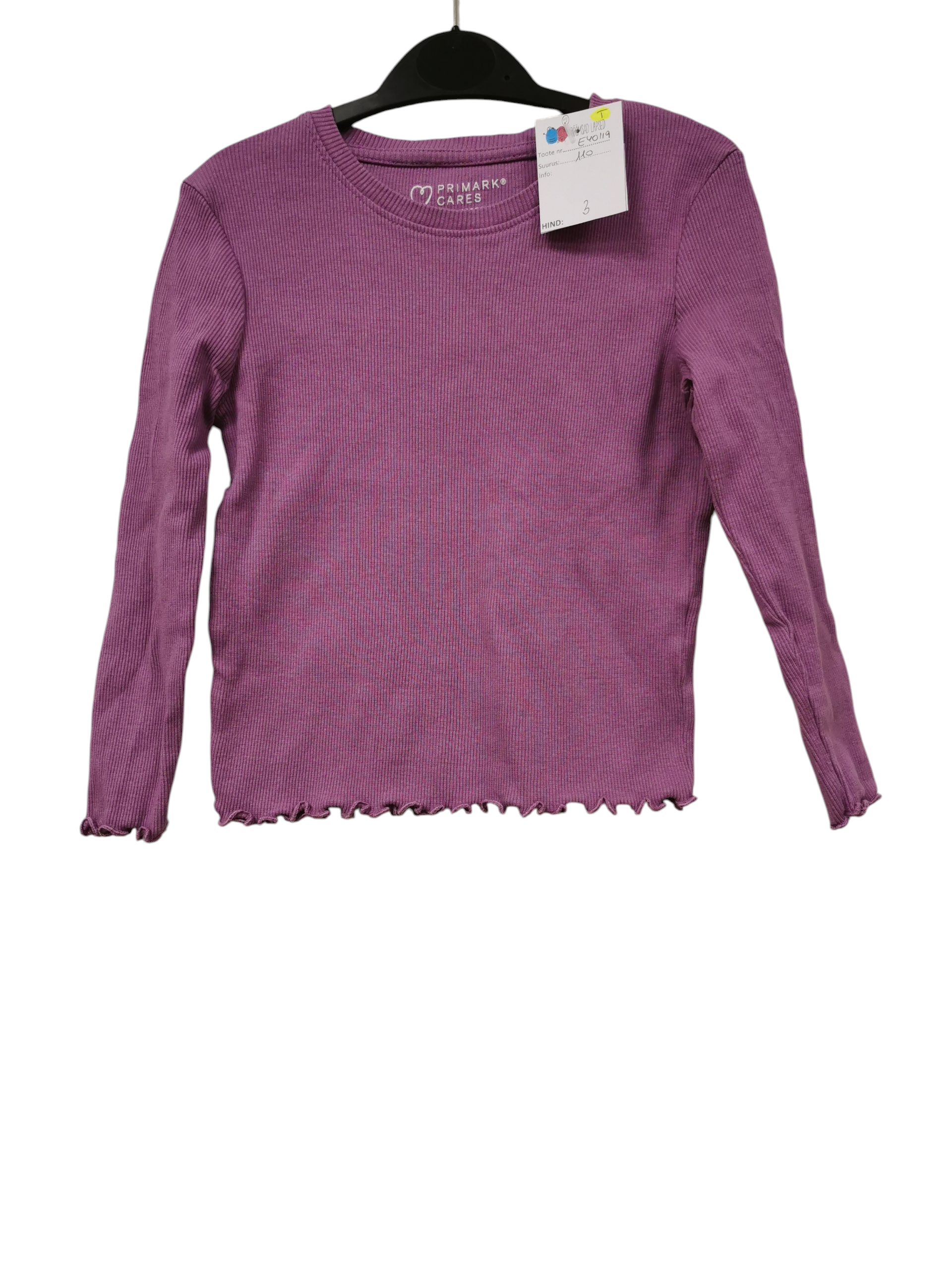 Primark pluus suurus 110