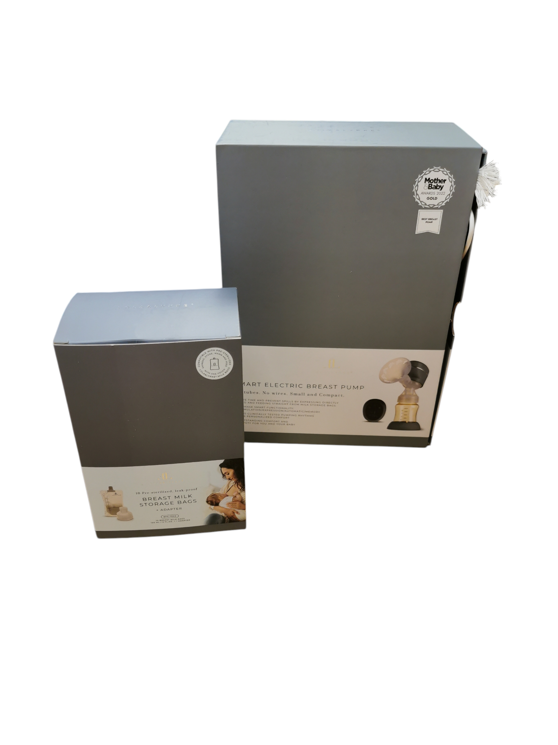 Lola & Lykke rinnapump ja säilituskotid