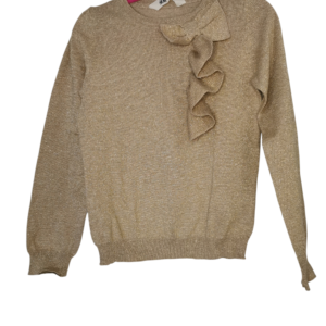 H&M kuldne kampsun suurus 122-128