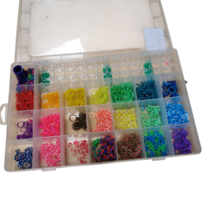 Mäng Kummidest käevõrude heegeldamine