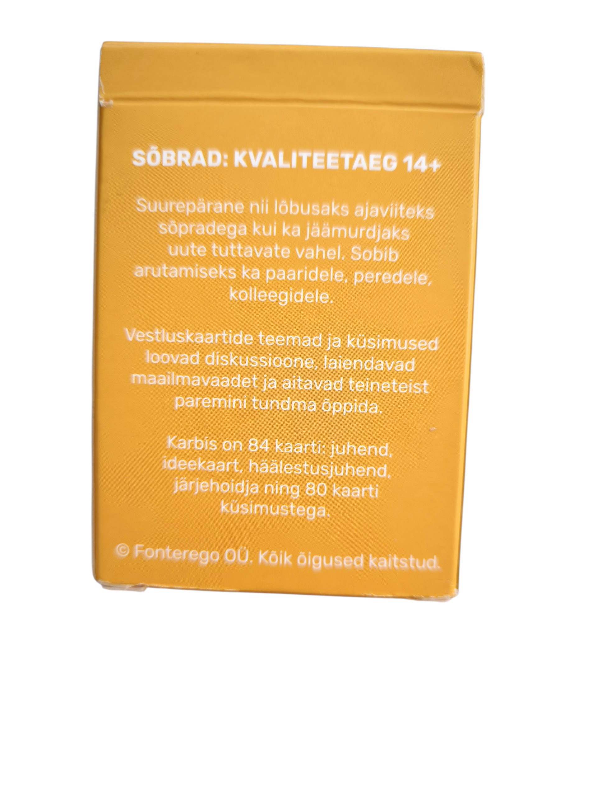 Vestluskaardid - Pilt 2