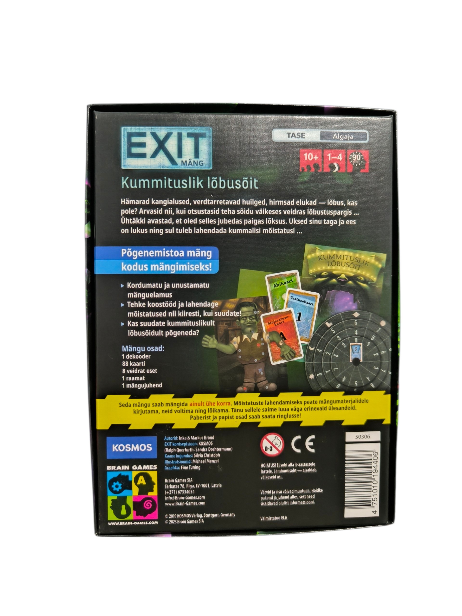 Exit mäng Kummituslik lõbusõit - Pilt 2